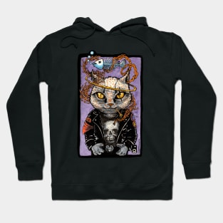 Dark cat Hoodie